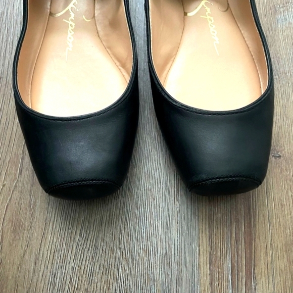 Jessica Simpson Black Ballet Flats Size 5M - Picture 4 of 9